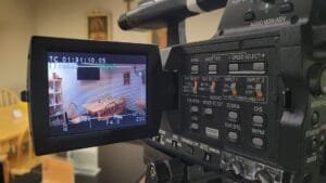 Camera live view LCD screen